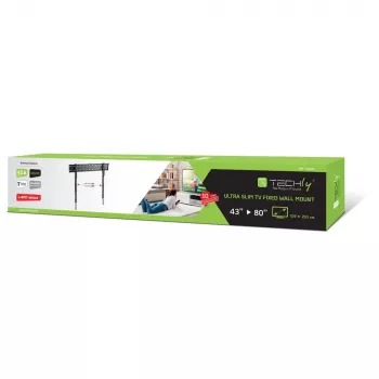 Techly ICA-PLB 736F tv-muurbeugel 2,03 m (80 inch) zwart