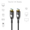 Techly ICOC HDMI-HY8-015 HDMI-kabel 15 m HDMI type A (standaard) zwart