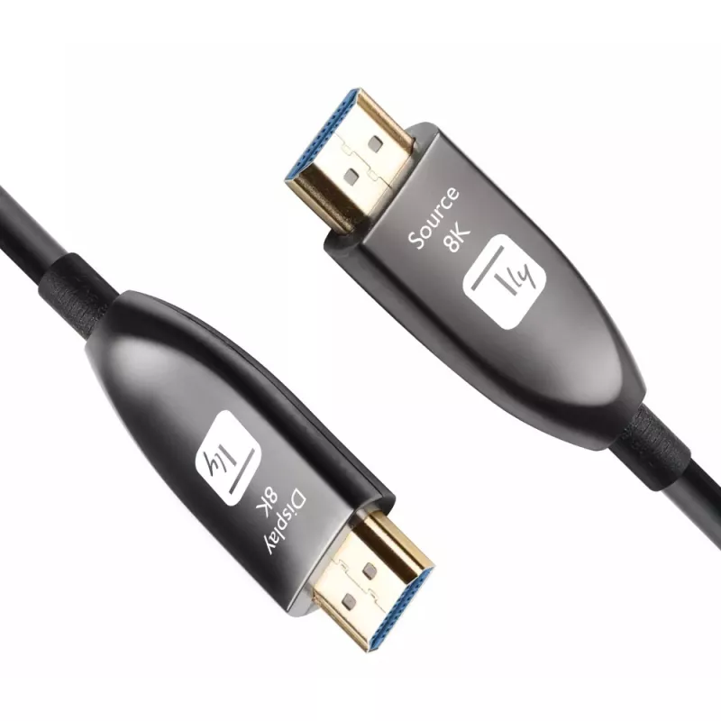 Techly ICOC HDMI-HY8-015 HDMI-kabel 15 m HDMI type A (standaard) zwart