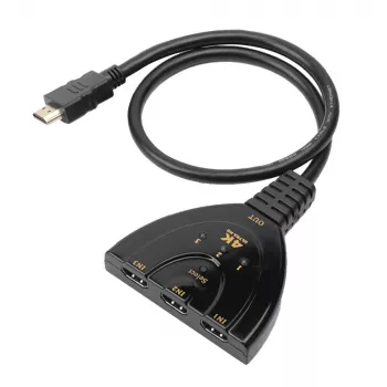 Techly IDATA HDMI-3F30 videoschakelaar