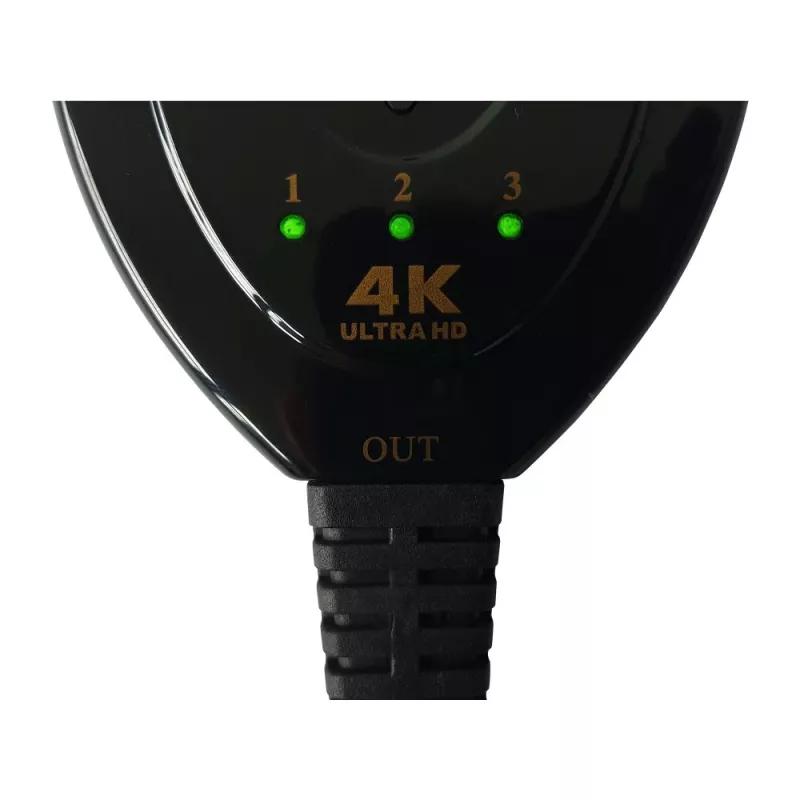 Techly IDATA HDMI-3F30 videoschakelaar