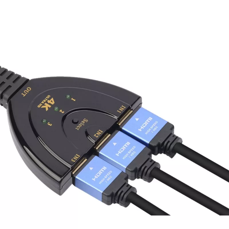 Techly IDATA HDMI-3F30 videoschakelaar