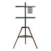 Techly ICA-TR58 tv-standaard/voet 165,1 cm (65 inch) zwart, hout