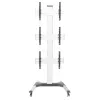 Techly vloerstandaard voor 3 lcd/led-tv's 32-55 inch voor videowand
