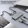 Techly IDATA KVM-DPC8K KVM-switch grijs
