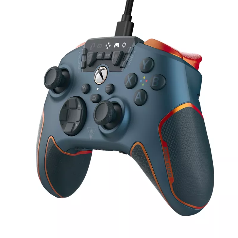 Turtle Beach Recon Cloud blauw, oranje Bluetooth/USB gamepad analoog / digitaal Android, PC, Xbox, Xbox One, Xbox Series S, Xbox Series X