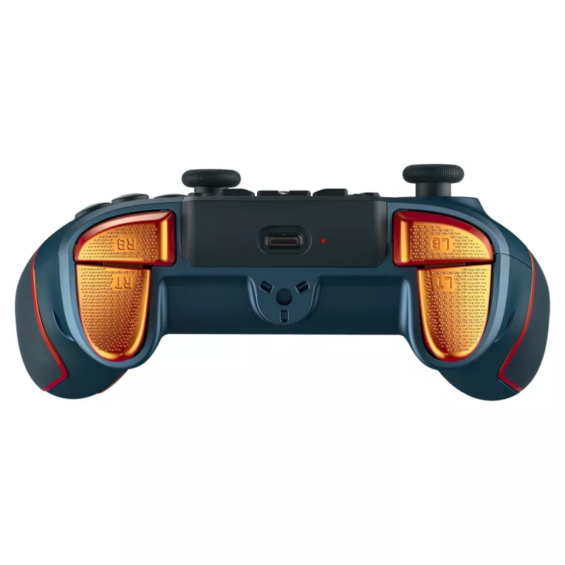 Turtle Beach Recon Cloud blauw, oranje Bluetooth/USB gamepad analoog / digitaal Android, PC, Xbox, Xbox One, Xbox Series S, Xbox Series X