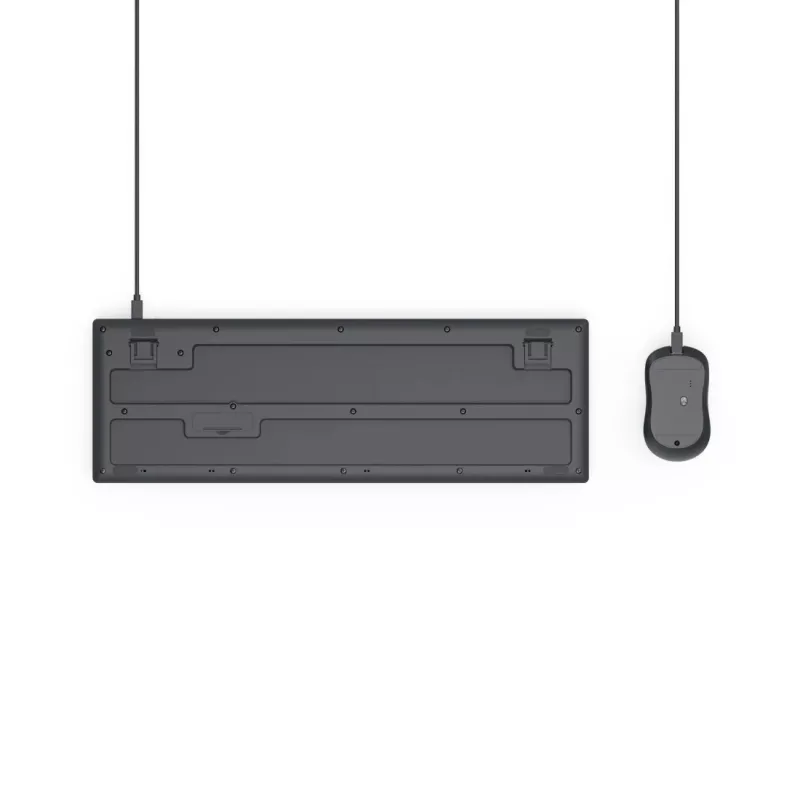 Hama CKM-200 toetsenbord muis inbegrepen home/office USB QWERTZ Duits zwart