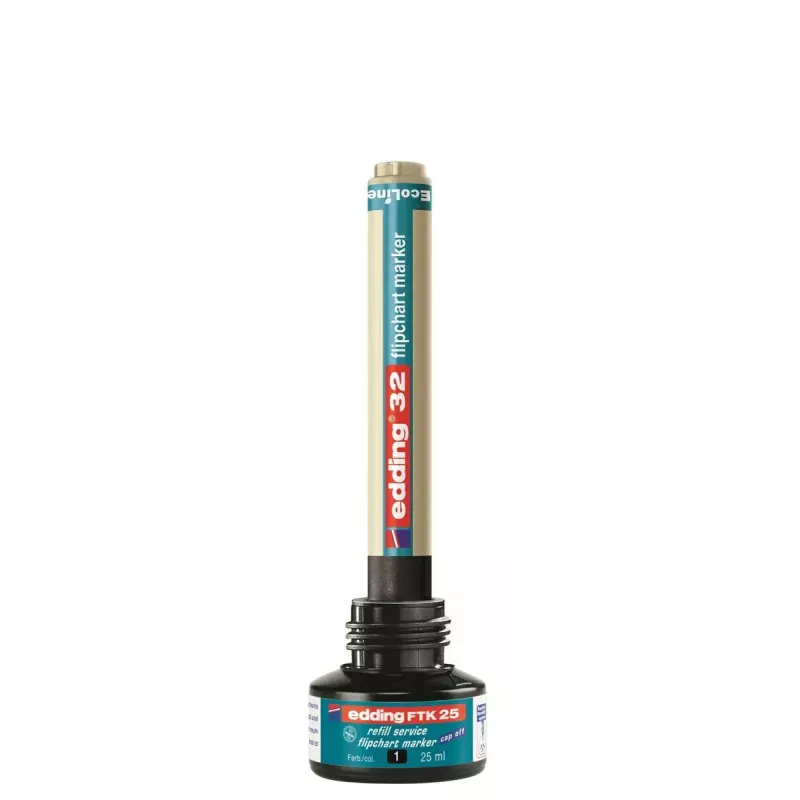 Marker navulling Edding 4-FTK25003, blauwe inkt, 25 ml