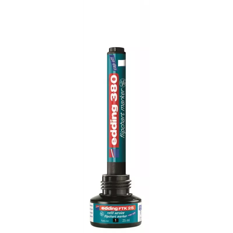 Marker navulling Edding 4-FTK25003, blauwe inkt, 25 ml