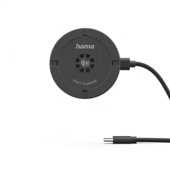 Hama 00201756 mobiele oplader universeel zwart USB draadloos laden binnen