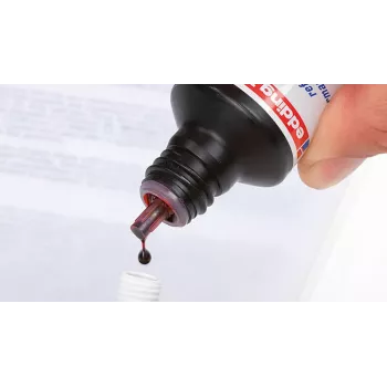 Marker navulinkt Edding T-25, rode inkt, 30 ml, per stuk