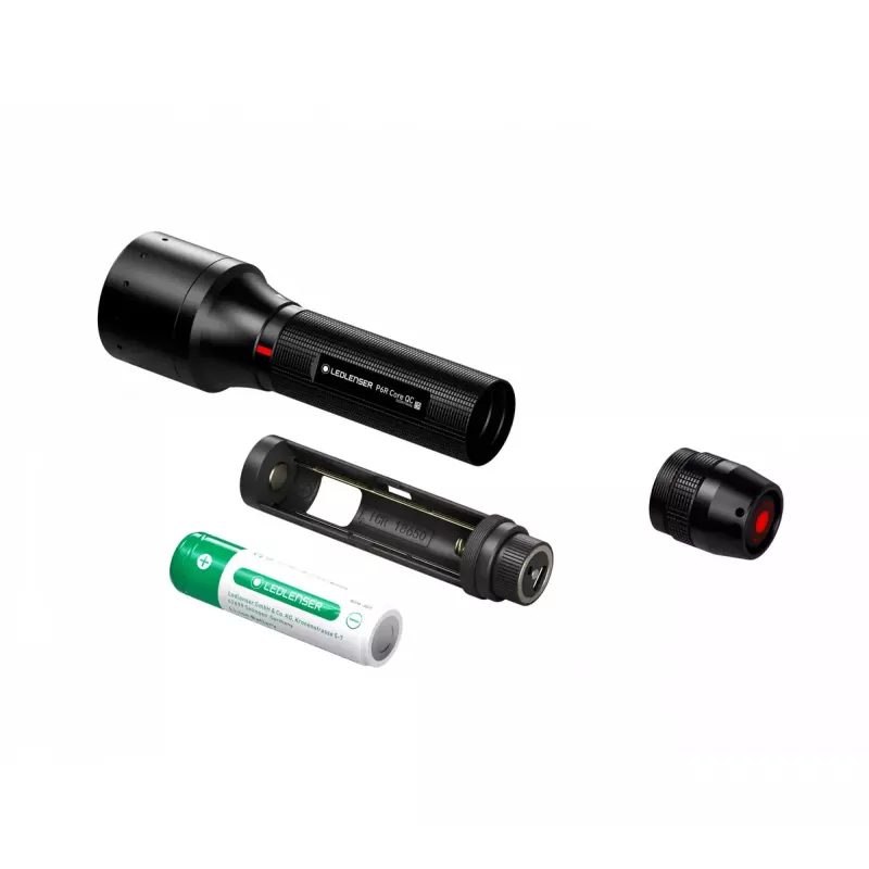 Ledlenser P6R Core QC oplaadbare zaklamp, 270 lm, zwart
