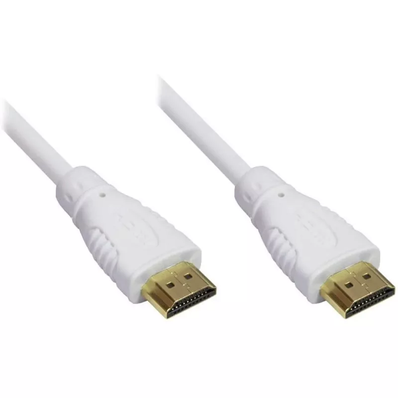 Techly ICOC HDMI-4-100NWT HDMI-kabel 10 m HDMI Type-A (standaard) wit