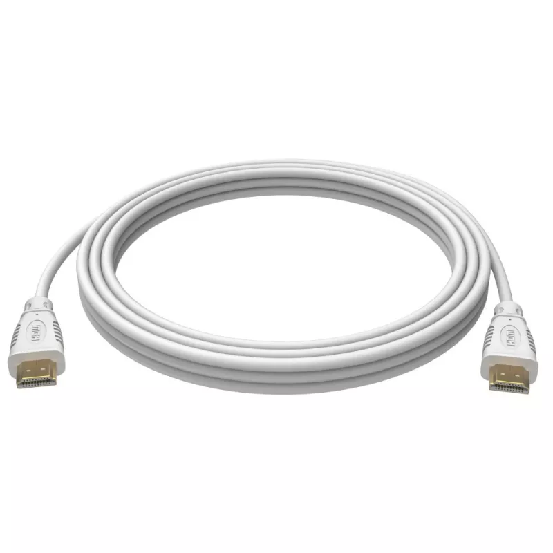 Techly ICOC HDMI-4-100NWT HDMI-kabel 10 m HDMI Type-A (standaard) wit