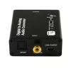 Techly IDATA SPDIF-9 audioconverter zwart