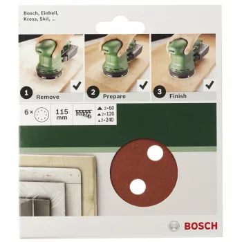 Bosch 2609256A27 5 stuks schuurblad