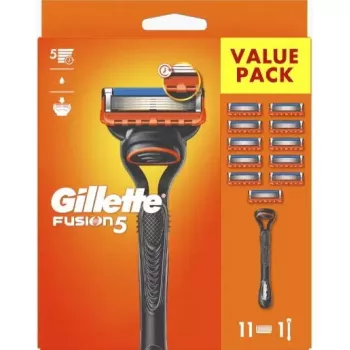 Scheermes Gillette Fusion5 — zwart/oranje, 1 stuk