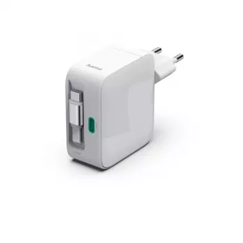 Hama 00201956 oplader voor mobiele apparaten universeel wit AC binnen