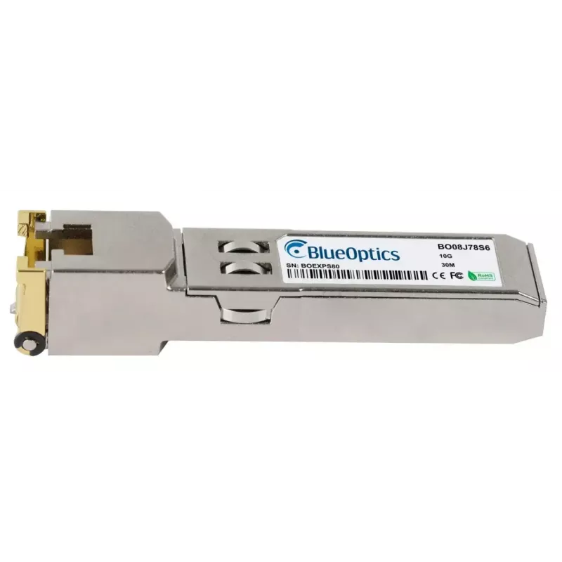BlueOptics BO08J78S6IN SFP+ Transceiver, 10GBASE-T, RJ45, 30 m, industrieel