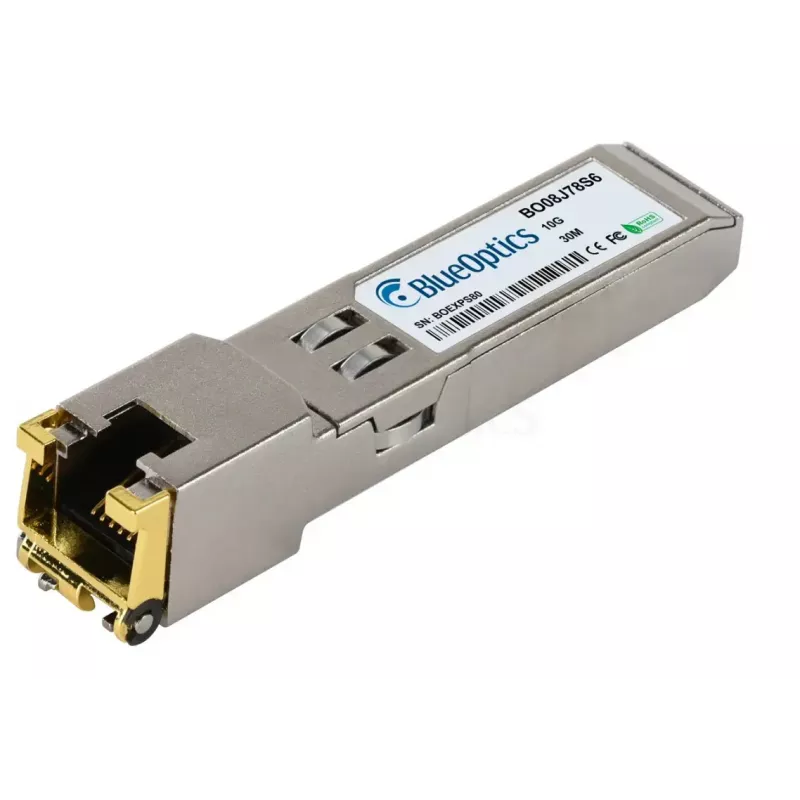 BlueOptics BO08J78S6IN SFP+ Transceiver, 10GBASE-T, RJ45, 30 m, industrieel