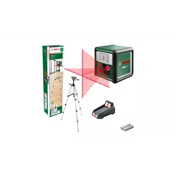 Bosch Quigo Plus Uni 0603663602 – compacte kruislijnlaser met statief