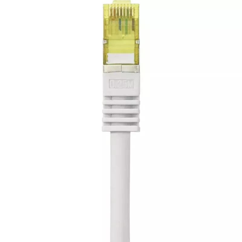 Netwerkkabel Renkforce RF-4149858 0,25 m Cat6a S/FTP grijs