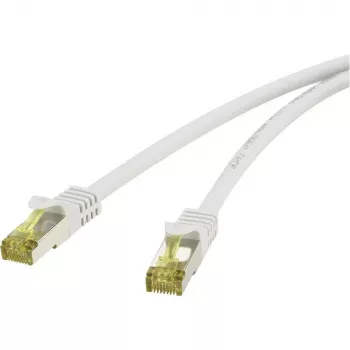 Netwerkkabel Renkforce RF-4149858 0,25 m Cat6a S/FTP grijs