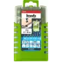 Borenset KWB 258819 19-delig rechtsdraaiend