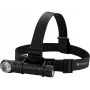 Sandberg hoofdlamp 1000 Pro, hoofdlamp-zaklamp, zwart, aluminium, IP66, LED, 25 lm