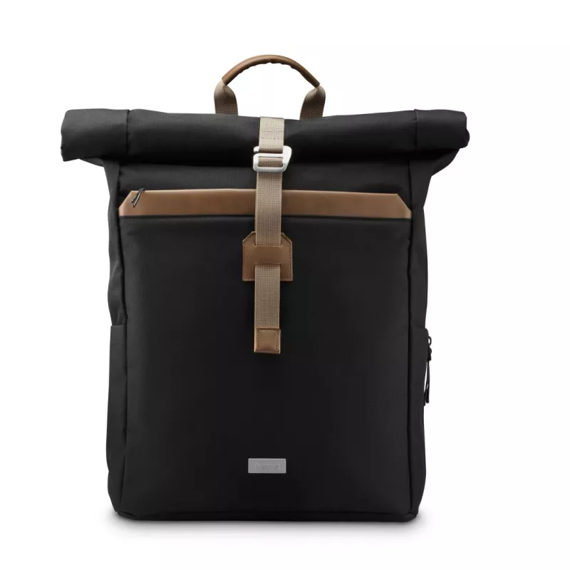 Hama 00222023 laptoptas 41,1 cm (16,2 inch) rugzak zwart, bruin
