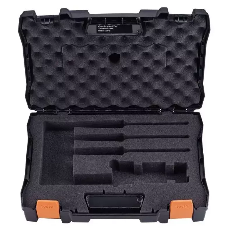 Gereedschapskoffer Testo 0516 1201 zwart kunststof