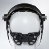 Veiligheidshoofdbescherming UVEX 9790211 — zwart, veiligheidshelmaccessoire