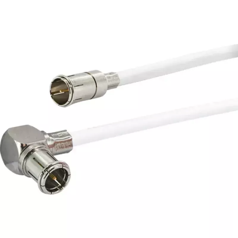 Coaxkabel Schwaiger MMC15 052 1,5 m Mini D F wit