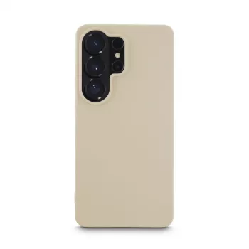 Telefoonhoesje HAMA Fantastic Feel voor Galaxy S26 Ultra, cover, geschikt voor 17,5 cm (6,9 inch), beige