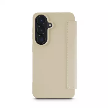 Folio-telefoonhoes HAMA Fantastic Feel voor Samsung Galaxy S26, 16 cm (6,3 inch), beige, 2 kaartvakken