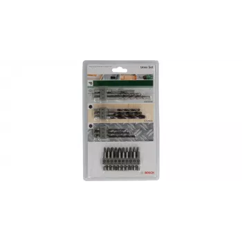 Borenset Bosch 2609256989, 19-delig — voor beton, metaal, hout, RVS-finish