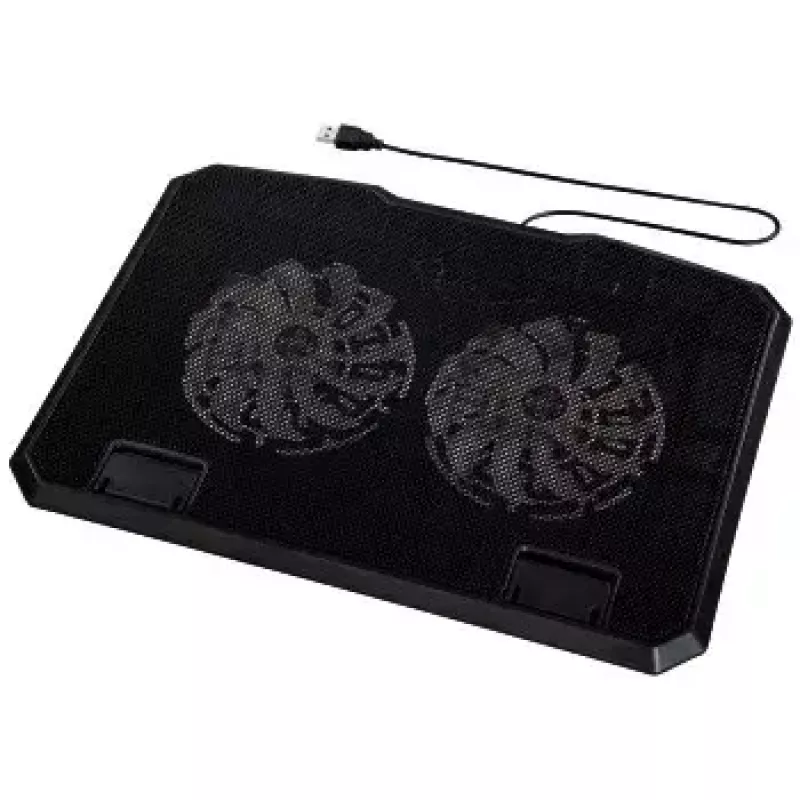Hama zwart laptop-koelpad 39,6 cm (15,6 inch)