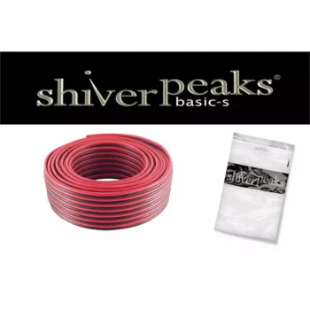 Audiokabel ShiverPeaks BS06-151005 100 m zwart rood