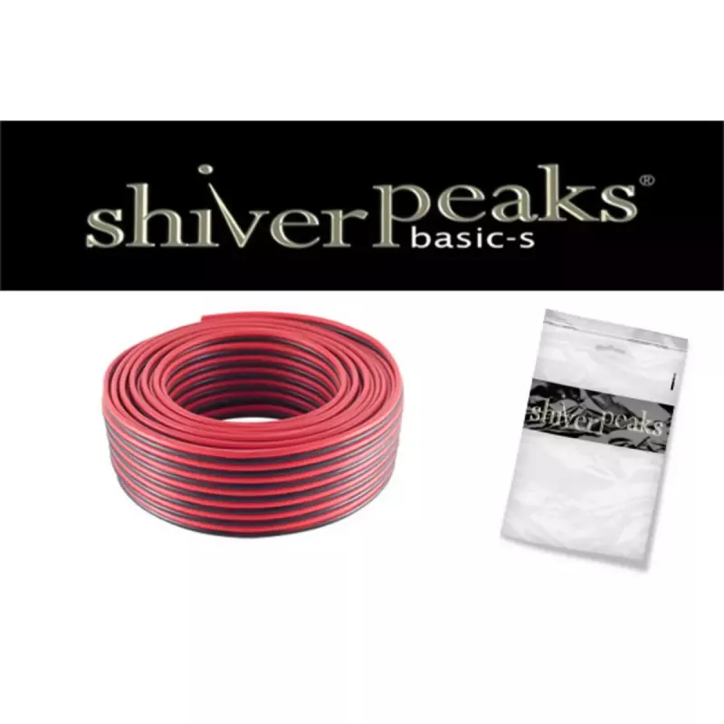 Audiokabel ShiverPeaks BS06-21506 25 m zwart rood