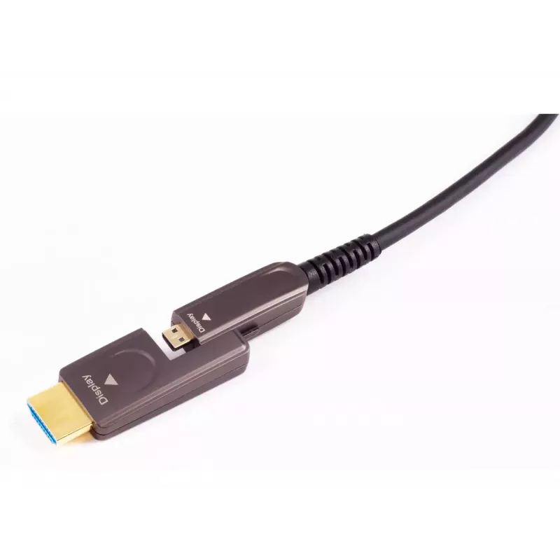 HDMI-kabel ShiverPeaks BS30-52495 40 m HDMI type A type D 2.1 48 Gbit/s