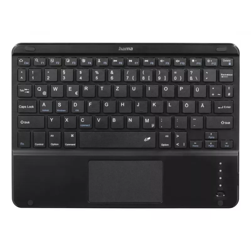Hama 00216598 Premium tablethoes met toetsenbord voor Apple iPad