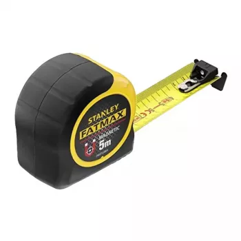 Meetband STANLEY FMHT0-33868, 8 m lengte, compacte behuizing, metrische schaalverdeling