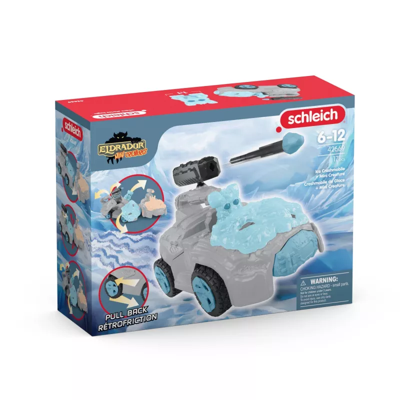 Voertuig Schleich ELDRADOR CREATURES Ice CrashMobile Mini Creature 7-12 jaar