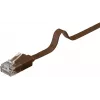 Netwerkkabel Goobay 95895 Cat6 U/UTP 20m bruin