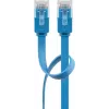 Platte patchkabel Goobay CAT 6 2 m U/UTP blauw