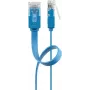 Platte patchkabel Goobay CAT 6 2 m U/UTP blauw