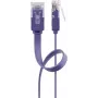 Platte patchkabel Goobay CAT 6 2m U/UTP violet