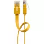 Platte patchkabel Goobay CAT 6 3m U/UTP geel