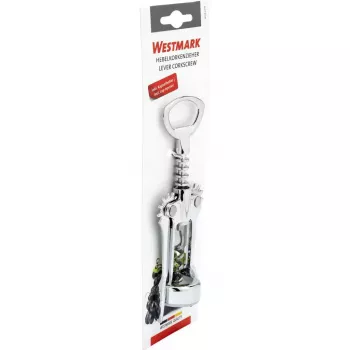 Kurkentrekker Westmark 60202270 basiscorkentrekker, staal, 173×63×37 mm